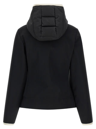 Moncler Grenoble Black Polyamide Cardigan