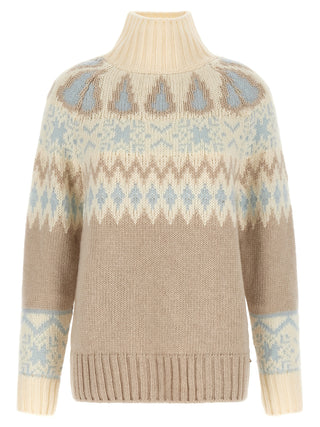 Herno Beige Wool Cardigan