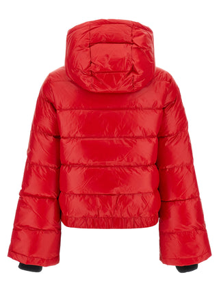 PERFECT MOMENT Red Nylon Full-Length Jacket