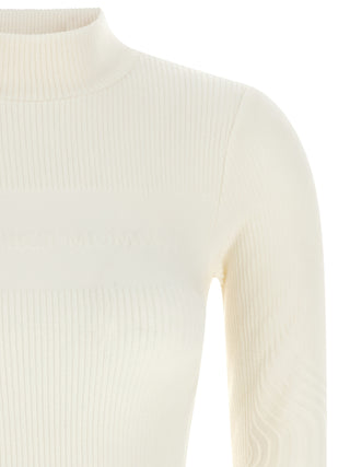 PERFECT MOMENT White Lycra Cardigan