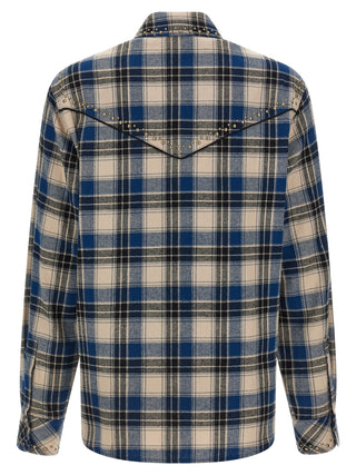 P.A.R.O.S.H. Multicolor Cotton Blouse