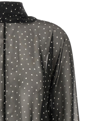P.A.R.O.S.H. Black Polyester Blouse