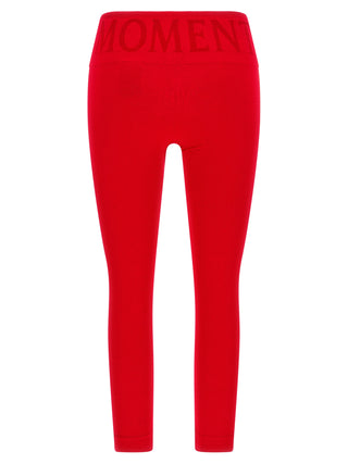 PERFECT MOMENT Red Modal Leggings