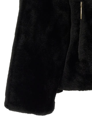 Tatras Black Polyester Full-Length Jacket