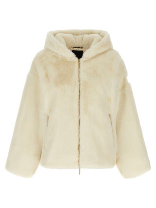 Tatras White Polyester Full-Length Jacket
