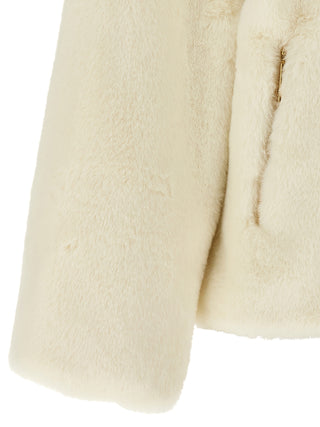 Tatras White Polyester Full-Length Jacket
