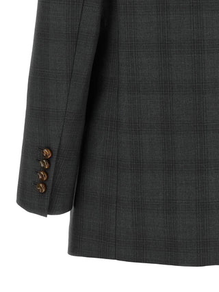 Blazé Milano Gray Virgin Wool Blazer