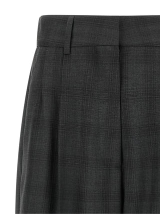 Blazé Milano Gray Virgin Wool Dress Pants