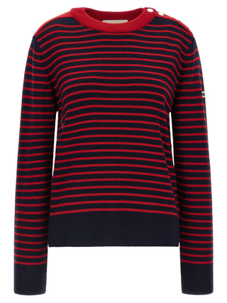 Ami Paris Blue Wool Cardigan