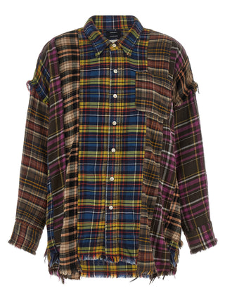 R13 Multicolor Cotton Blouse
