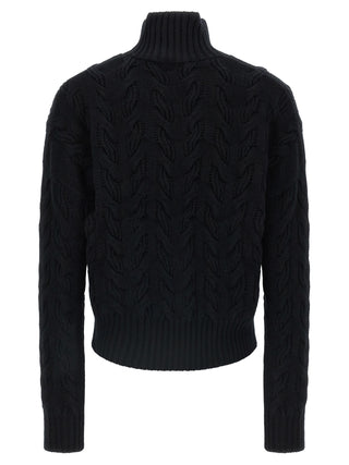 Max Mara Black Wool Cardigan