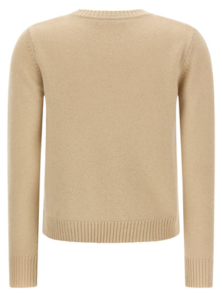 Max Mara Beige Wool Cardigan