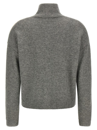 Max Mara Gray Wool Cardigan