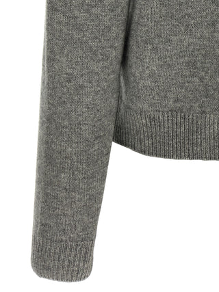 Max Mara Gray Wool Cardigan
