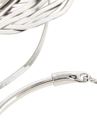 Sportmax Silver Metal Necklace