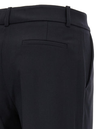 P.A.R.O.S.H. Black Virgin Wool Flared Pants