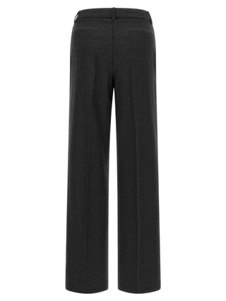 P.A.R.O.S.H. Gray Virgin Wool Dress Pants