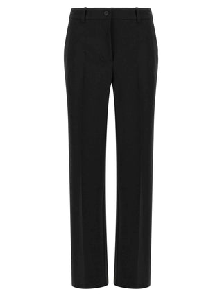 P.A.R.O.S.H. Black Virgin Wool Dress Pants