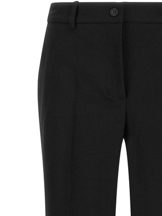 P.A.R.O.S.H. Black Virgin Wool Dress Pants