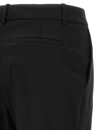 P.A.R.O.S.H. Black Virgin Wool Dress Pants