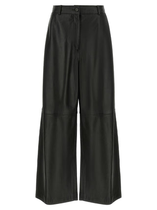 P.A.R.O.S.H. Black Leather Pants