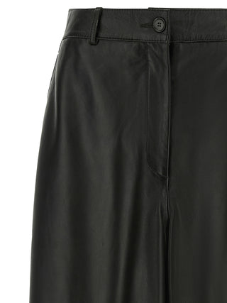 P.A.R.O.S.H. Black Leather Pants