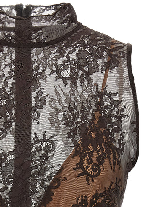 Giuseppe Di Morabito Black Polyester Short Dress