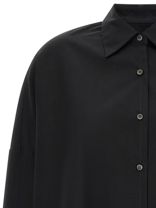 Dries Van Noten Black Cotton Blouse