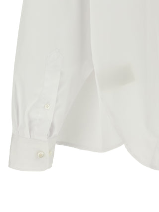 Dries Van Noten White Cotton Blouse