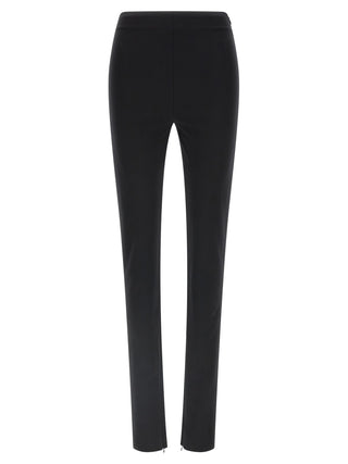 The Andamane Black Viscose Leggings