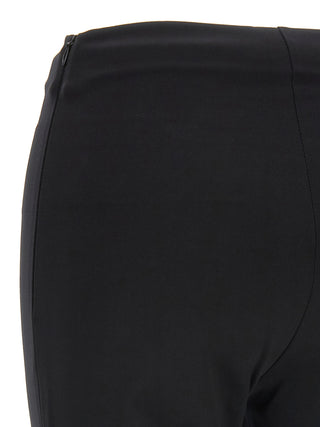 The Andamane Black Viscose Leggings