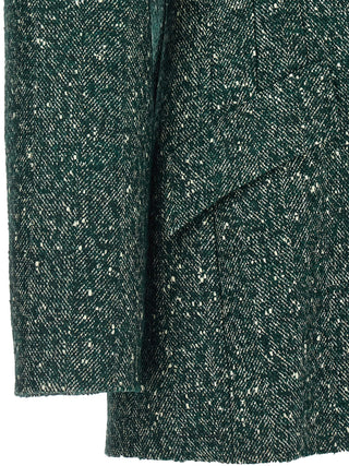 Max Mara Bicolor Virgin Wool Blazer