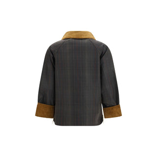 Barbour Bicolor Cotton Full-Length Jacket