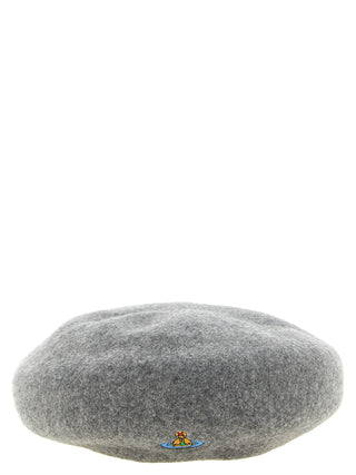 Vivienne Westwood Gray Wool Fatcap Hat