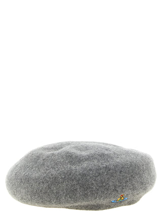 Vivienne Westwood Gray Wool Fatcap Hat