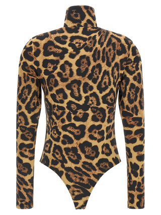 GOLDBERGH Brown Polyester Bodysuit