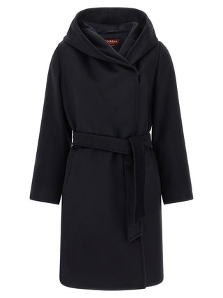 Max Mara Blue Wool Coat
