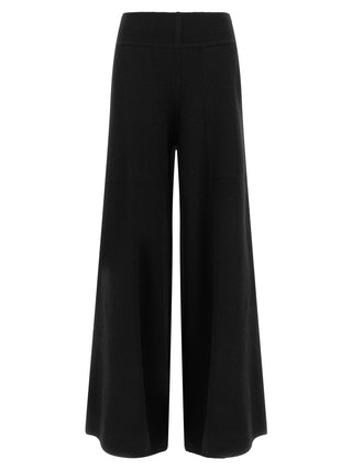 Rick Owens Black Cashmere Casual Pants