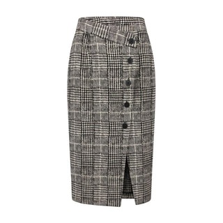 Baldinini Trend White Cotton Women Skirt