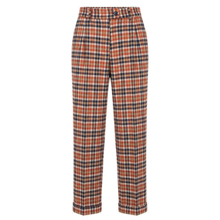 Baldinini Trend Orange Wool Women Pants