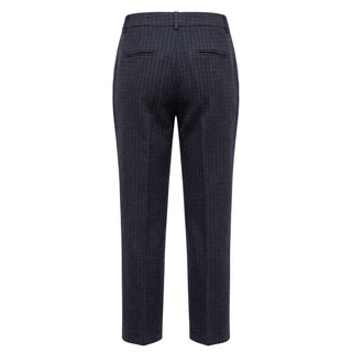 Baldinini Trend Blue Cotton Women Pants