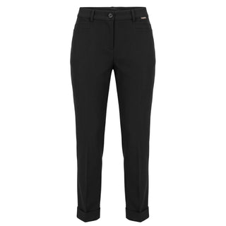 Baldinini Trend Black Viscose Women Pant