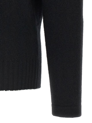 Alberta Ferretti Black Cashmere Cardigan