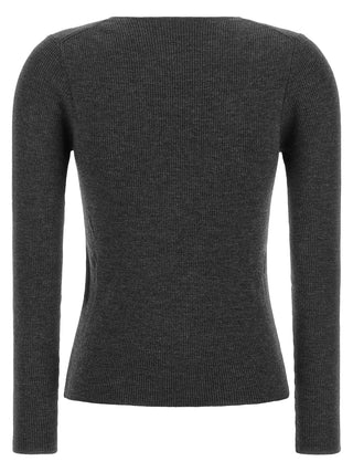 P.A.R.O.S.H. Gray Wool Cardigan