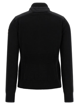 Moncler Grenoble Black Polyamide Cardigan