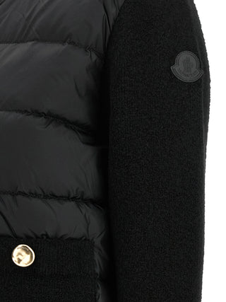 Moncler Black Polyamide Full-Length Jacket