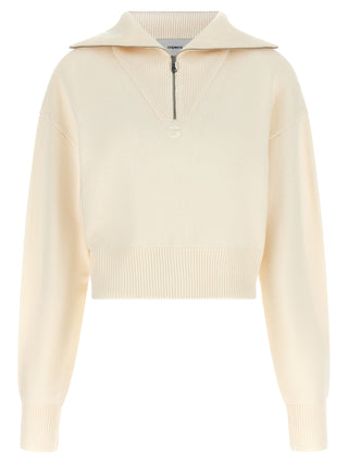 Coperni White Cashmere Cardigan