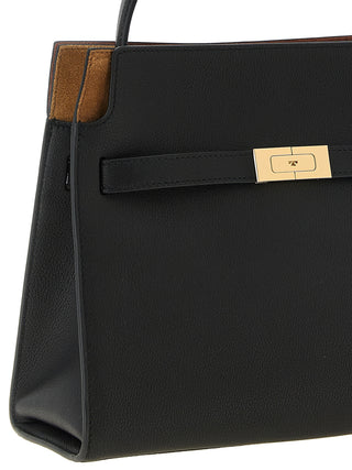 Tory Burch Black Lambskin Shoulder Bag