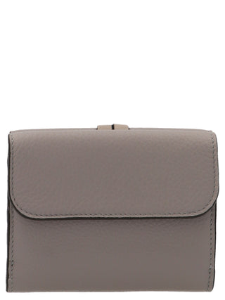 Chloé Gray Calfskin Cardholder