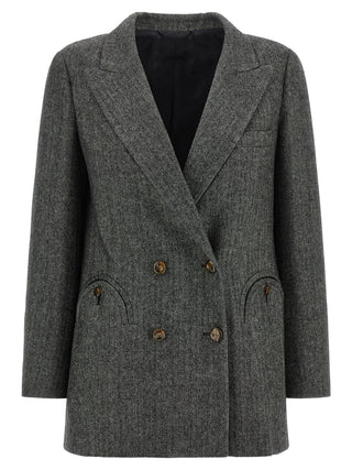 Blazé Milano Gray Virgin Wool Blazer